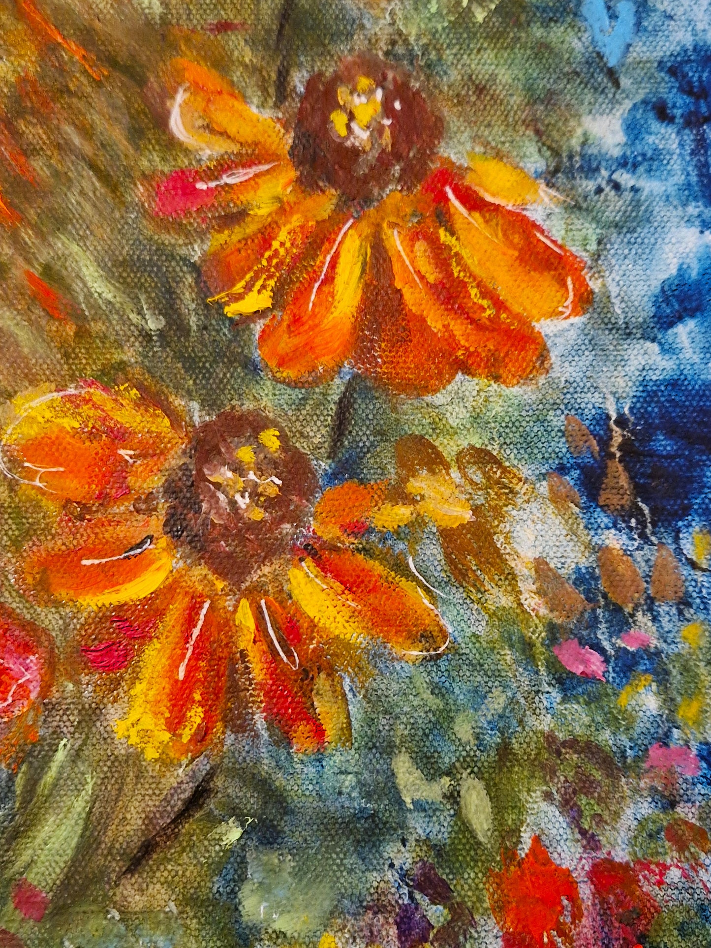 "Twilight in the Grove" Original Oil Painting 50x60cm