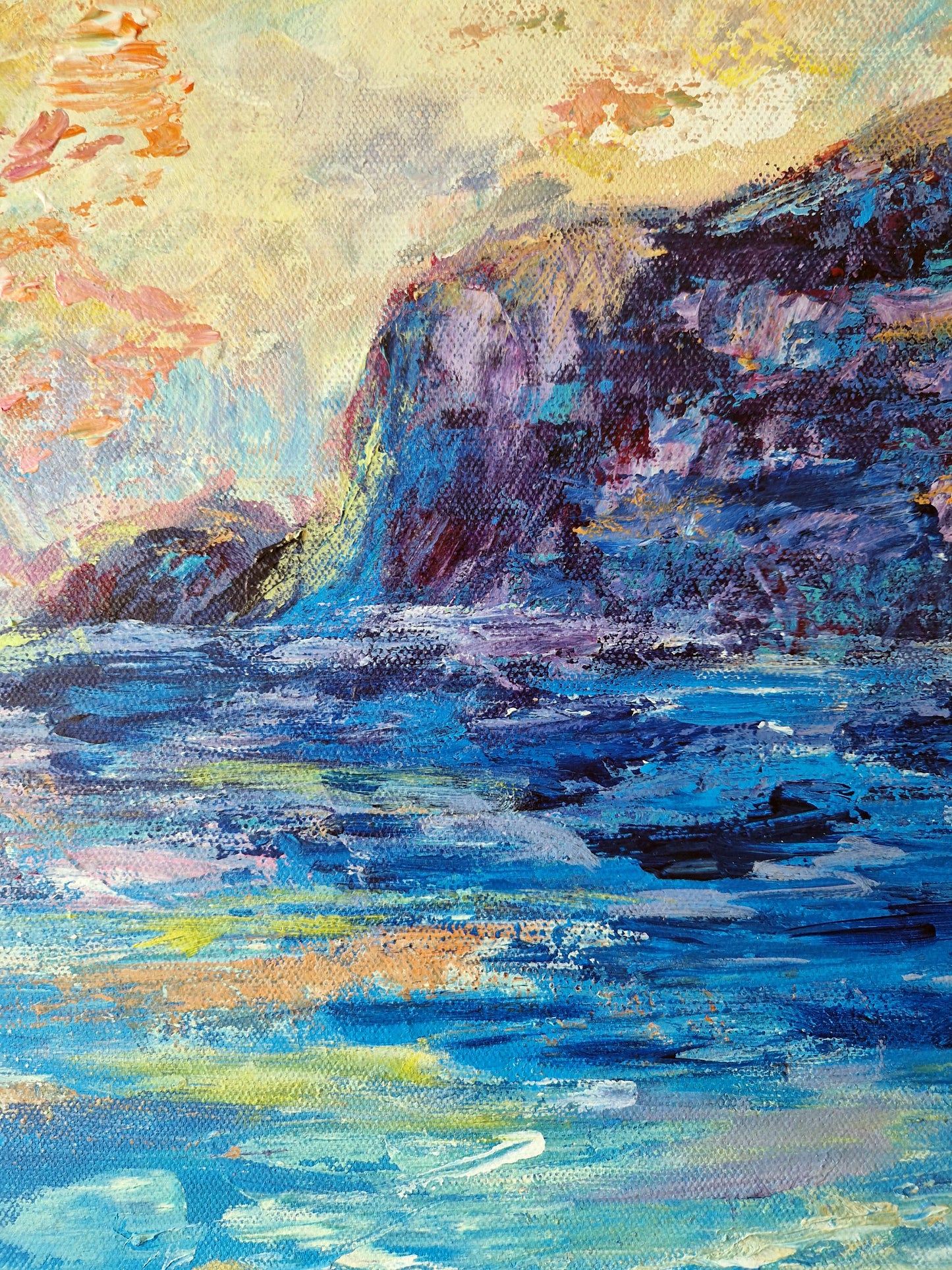 "Baltic Dream" Original Acrylic Painting 50x60cm