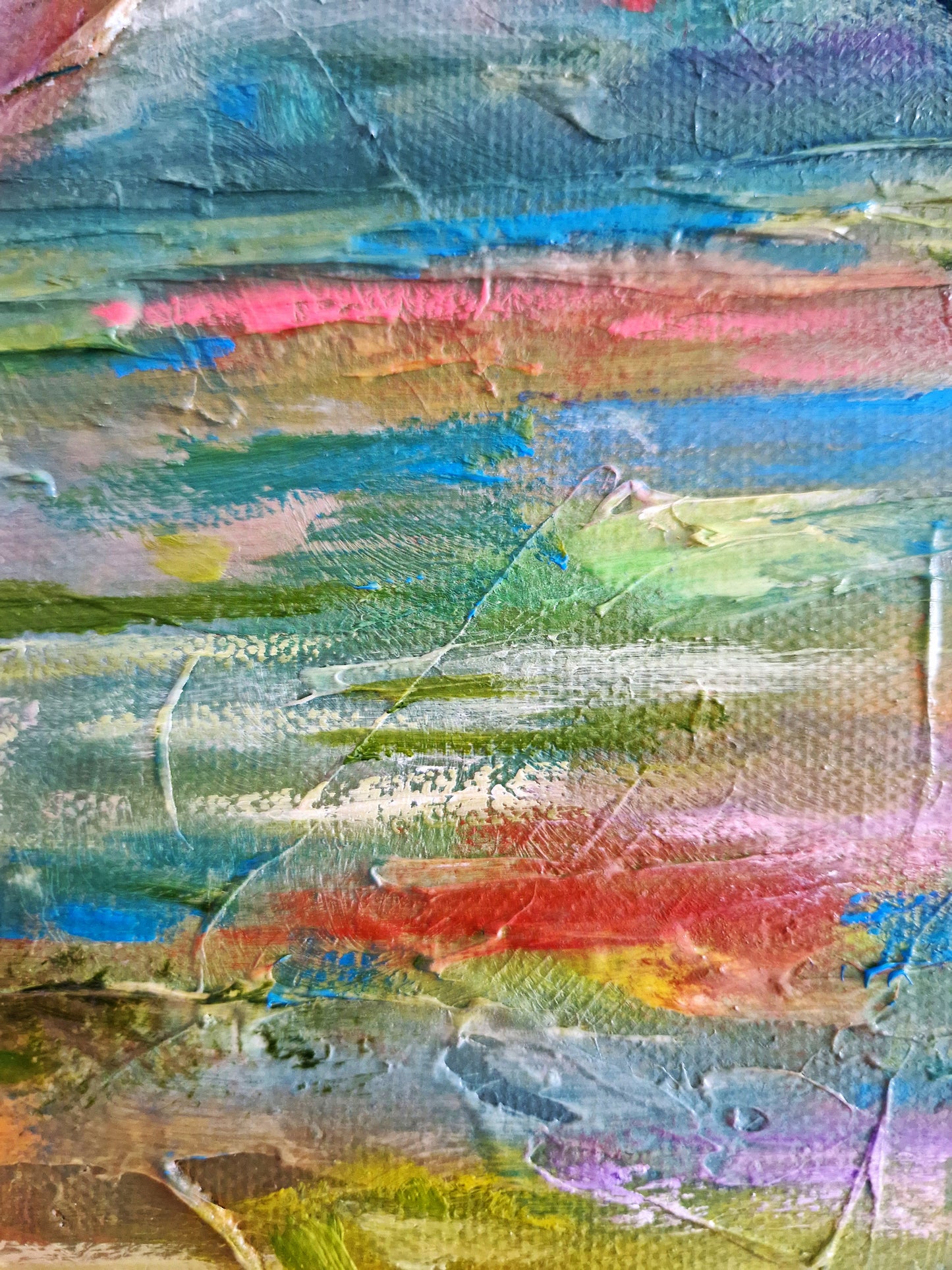 "Dwell" Original Oil Painting 30x30cm