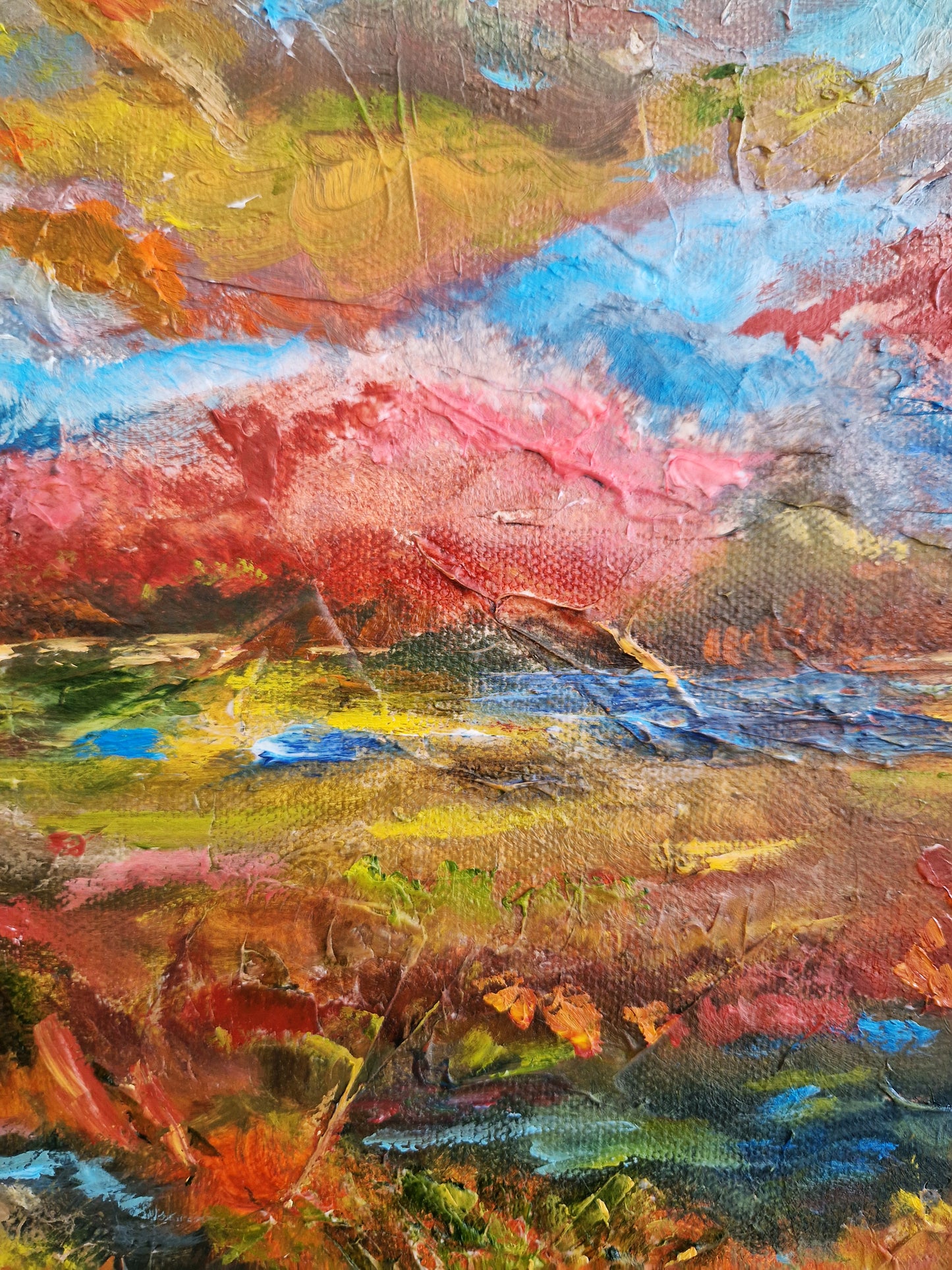 "Becoming" Original Oil Painting 30x30cm