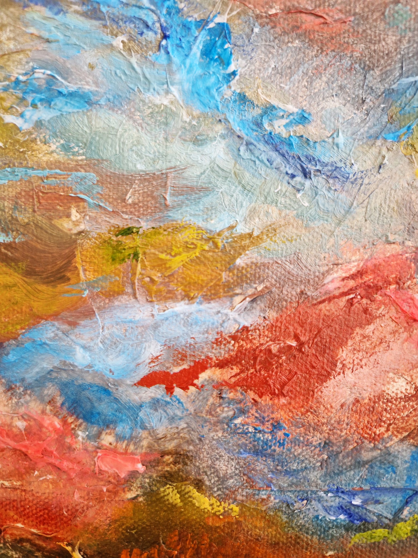 "Becoming" Original Oil Painting 30x30cm