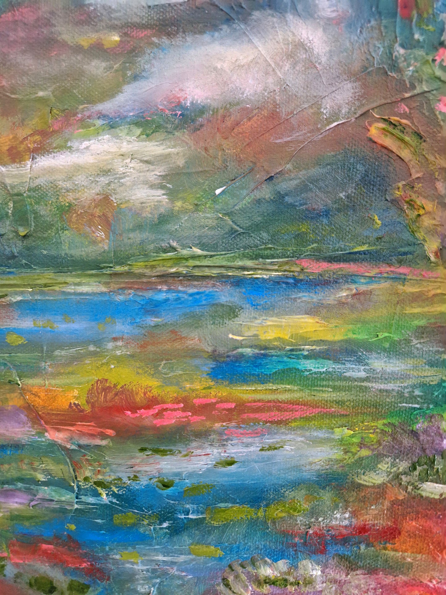 "Dwell" Original Oil Painting 30x30cm