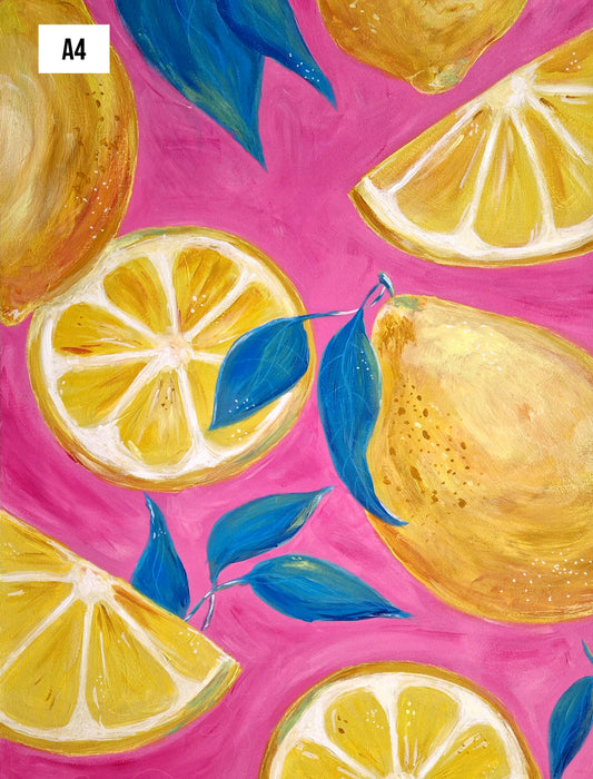 Pulp & Peel A4 Art Print